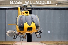 Foto 3 - Castilla y León se une a la descarbonización con el empleo de combustibles renovables en los helicópteros de lucha contra incendios y rescate