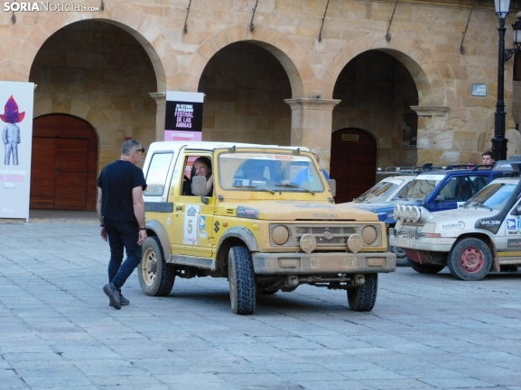 El Spain Classic Raid llega a Soria con 150 coches clásicos