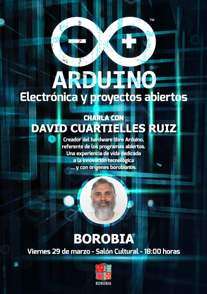 David Cuartielles Ruiz dar&aacute; una charla sobre electr&oacute;nica y proyectos abiertos en Borobia | Imagen 1