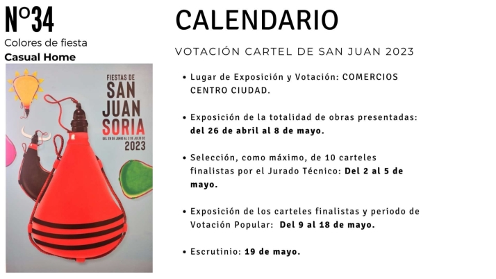 Estos son los 34 carteles candidatos a las Fiestas de San Juan 2023 | Imagen 12