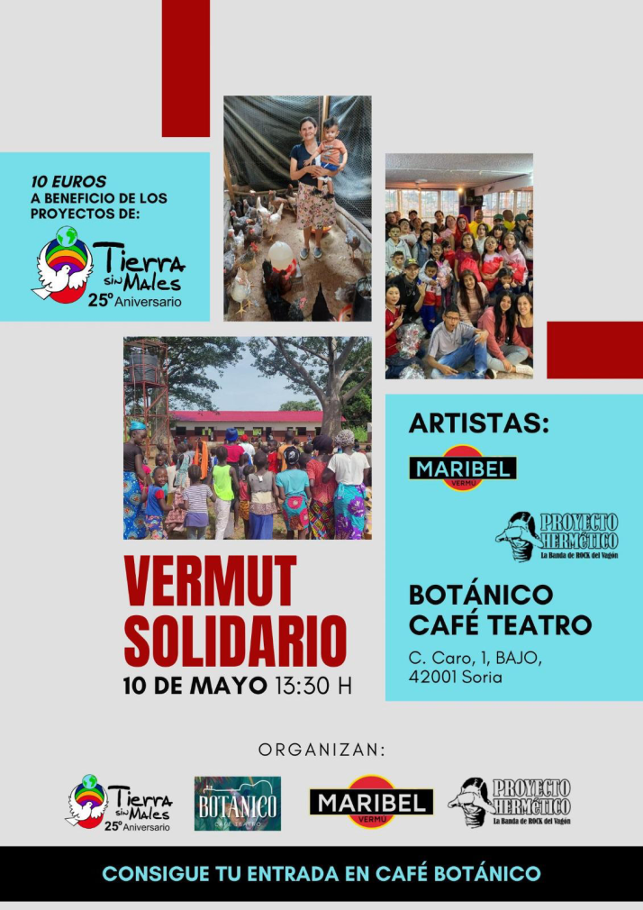 Tierra Sin Males organiza un verm&uacute; solidario para recaudar fondos  | Imagen 1