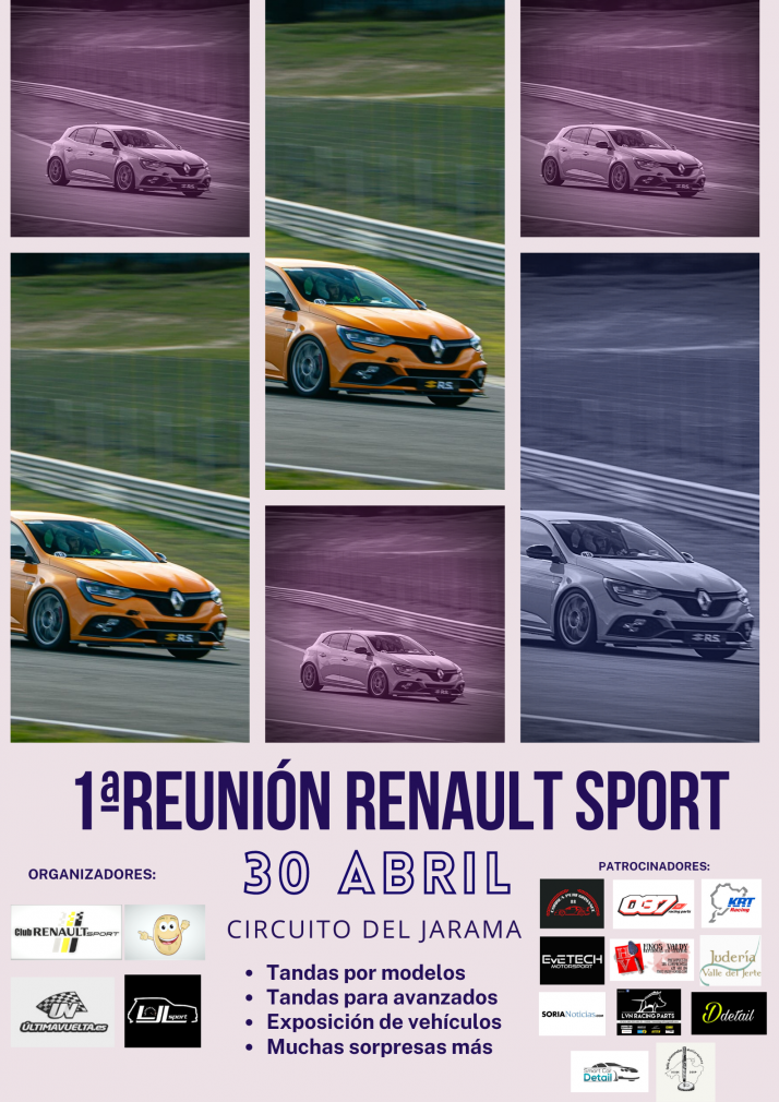 Esta idea soriana reunir&aacute; a m&aacute;s de 200 Renault deportivos en &lsquo;El Jarama&rsquo; | Imagen 1