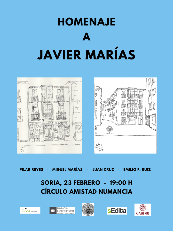 Soria homenajear&aacute; al escritor Javier Mar&iacute;as | Imagen 1
