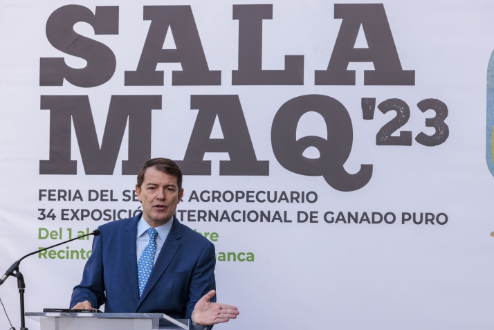 Foto 1 - Mañueco anuncia 120 millones para mejorar las explotaciones agrarias de Castilla y León