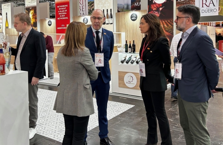 La Junta apoya a 141 bodegas exportadoras de Castilla y León en la 29ª feria mundial del vino Prowein en Düsseldorf, Alemania