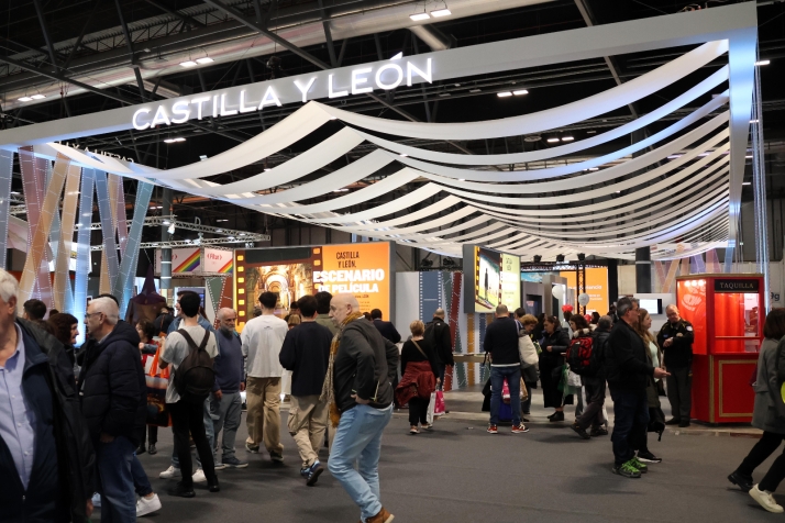 Castilla y León supera sus objetivos promocionales y comerciales en FITUR con su apuesta por un escenario de película