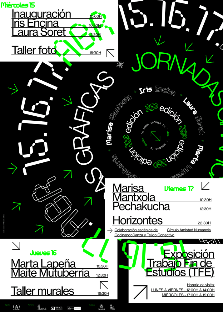 La Escuela de Arte acoge unas jornadas gr&aacute;ficas 100 % femeninas | Imagen 1