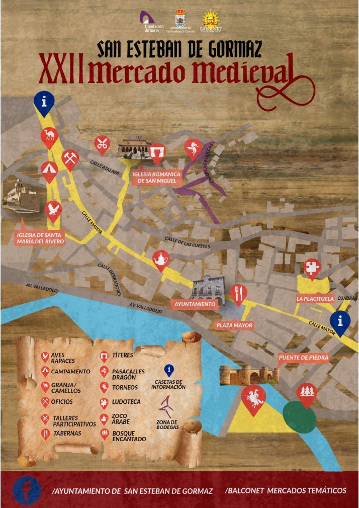 100 puestos y 10.000 visitantes: todos los detalles del Mercado Medieval de San Esteban | Imagen 1