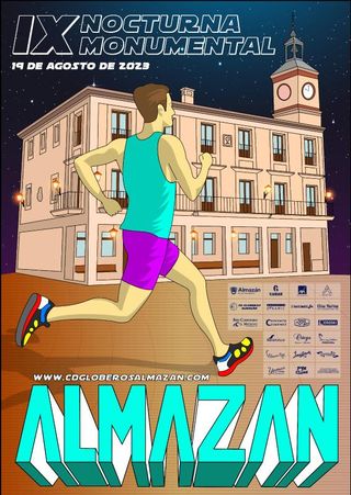 Listos para correr: Almaz&aacute;n se prepara para su IX Carrera 'Nocturna Monumental' | Imagen 1