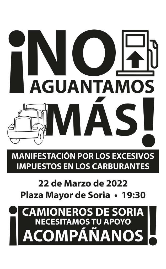 Los camioneros de Soria alzar&aacute;n ma&ntilde;ana la voz ante la subida de los carburantes | Imagen 1