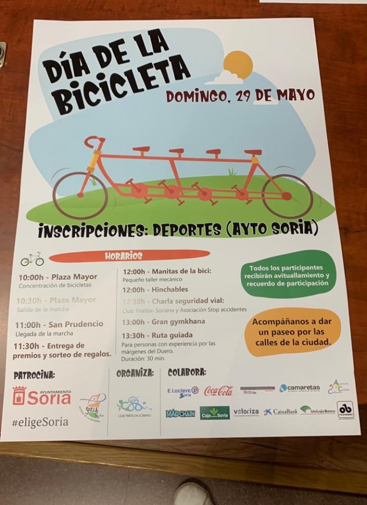 El D&iacute;a de la Bicicleta regresa a Soria con miles de ciclistas y con novedades | Imagen 1