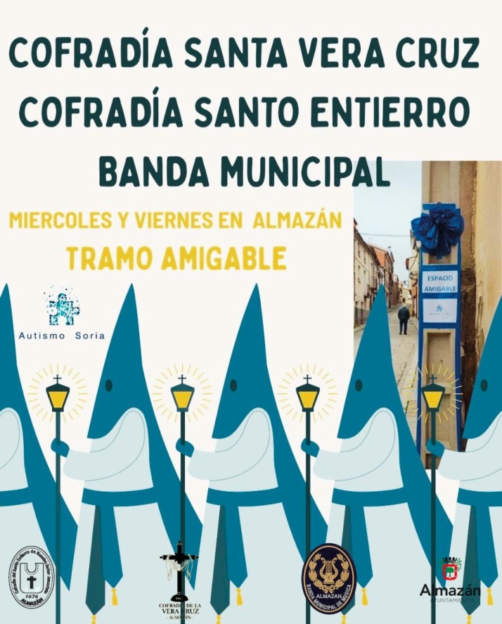 Almazán promueve una Semana Santa inclusiva con la creación de "tramos amigables" | Imagen 1