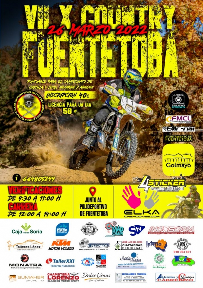 El mejor Motocross de Castilla y Le&oacute;n llega a Fuentetoba | Imagen 1