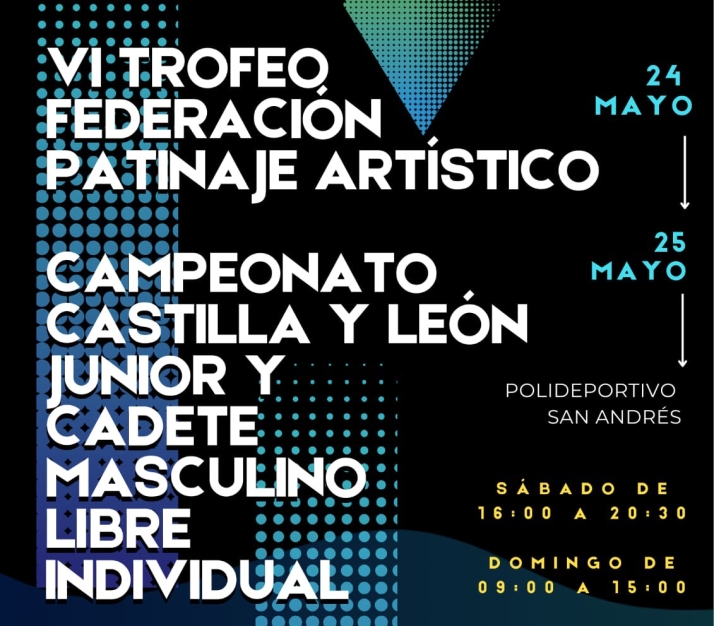 El San Andr&eacute;s acoge este fin de semana el VI Torneo Federaci&oacute;n de Patinaje Art&iacute;stico | Imagen 1