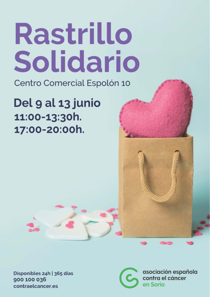 La AECC en Soria anuncia su rastrillo y su campa&ntilde;a de socios | Imagen 1