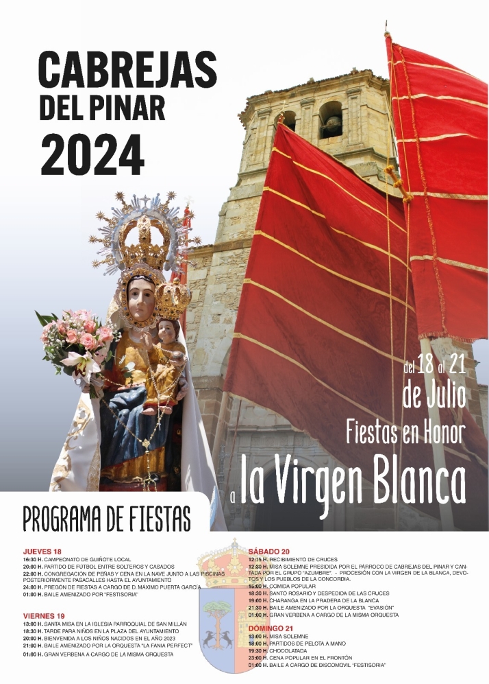 Programa, y todos los detalles, de las fiestas de La Blanca de Cabrejas del Pinar | Imagen 1