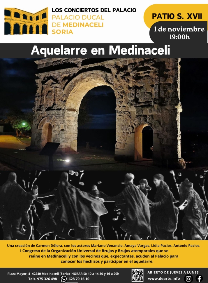 El d&iacute;a 1, 'Aquelarre' en Medinaceli | Imagen 1