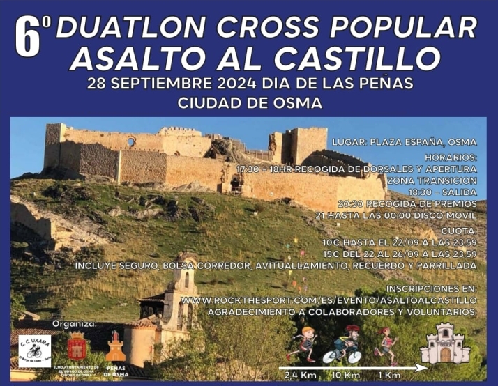 El &lsquo;Asalto al Castillo&rsquo; de Osma ya tiene fecha | Imagen 1