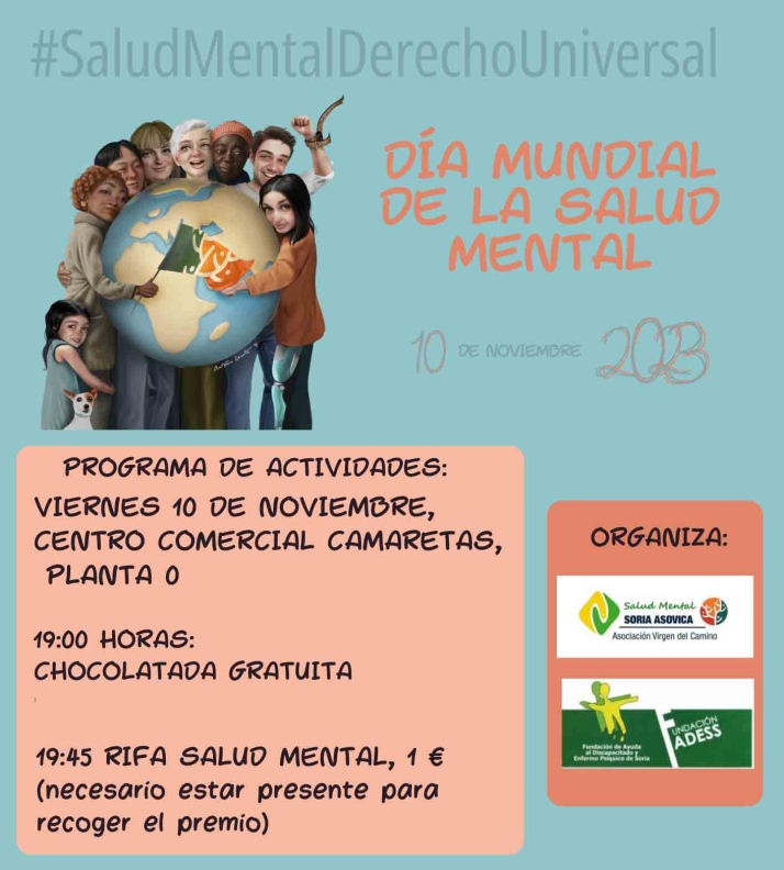 Asovica celebra el viernes el  D&iacute;a de la Salud Mental  en Camaretas | Imagen 1
