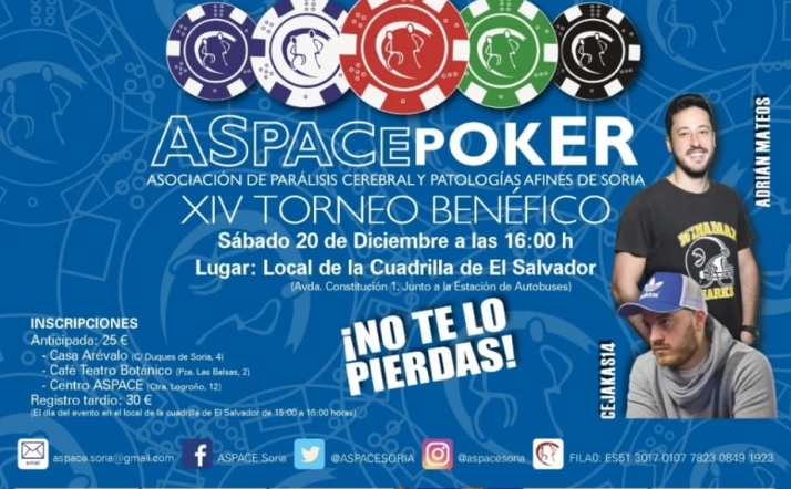 El Aspace P&oacute;ker, el s&aacute;bado 20 | Imagen 1