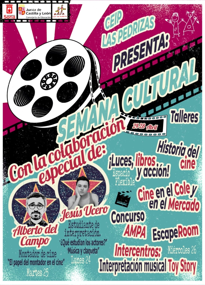El CEIP Las Pedrizas se prepara para una 'Semana de Cine' con un ganador de dos Goya | Imagen 1