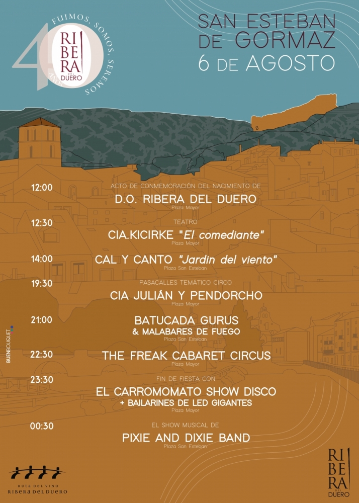 San Esteban celebra el 40 aniversario de la D.O. Ribera del Duero con un festival por todo lo alto  | Imagen 1