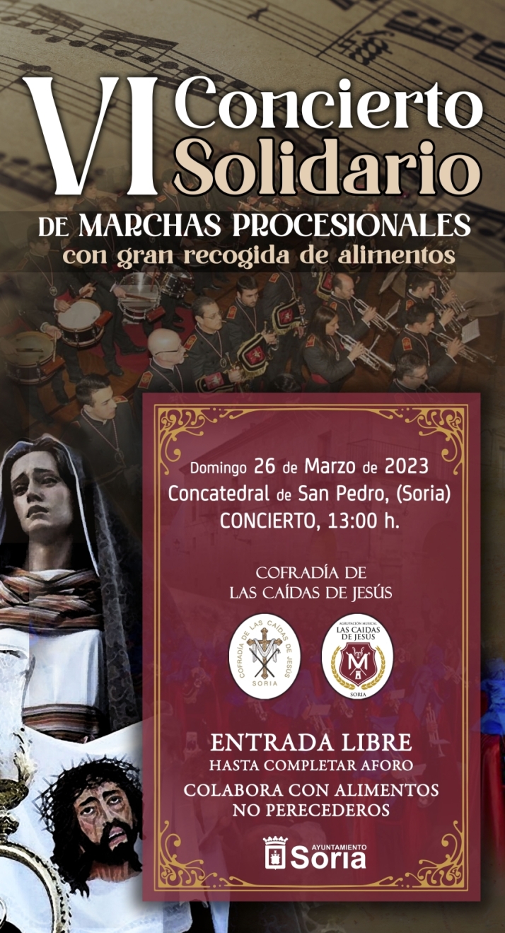 Concierto solidario de 'Las Ca&iacute;das de Jes&uacute;s' en la Concatedral de San Pedro | Imagen 1