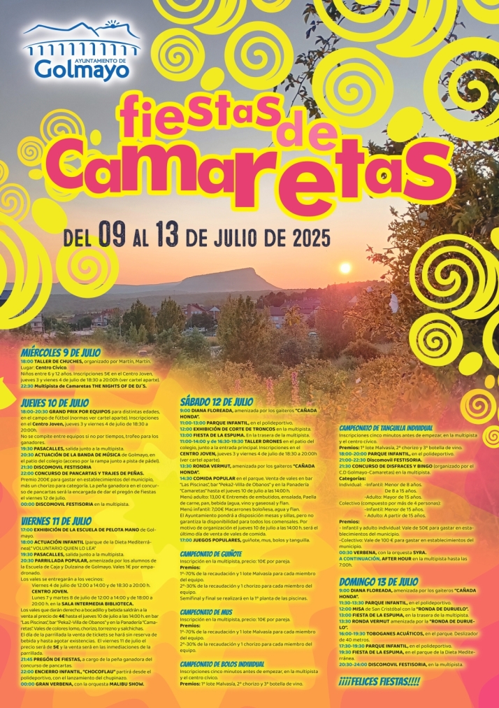 Camaretas se prepara para sus fiestas: todos los detalles y programaci&oacute;n | Imagen 1