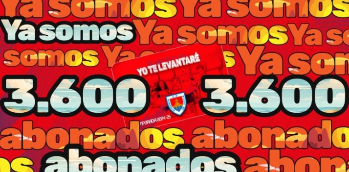 El Numancia llega ya a los 3.600 abonados | Imagen 1