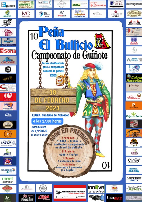 Llega la semana cultural de El Bullicio con una plaza en juego para el Nacional de Gui&ntilde;ote | Imagen 2