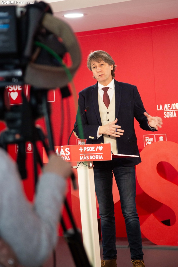 Carlos Martínez, líder del PSOE de Castilla y León