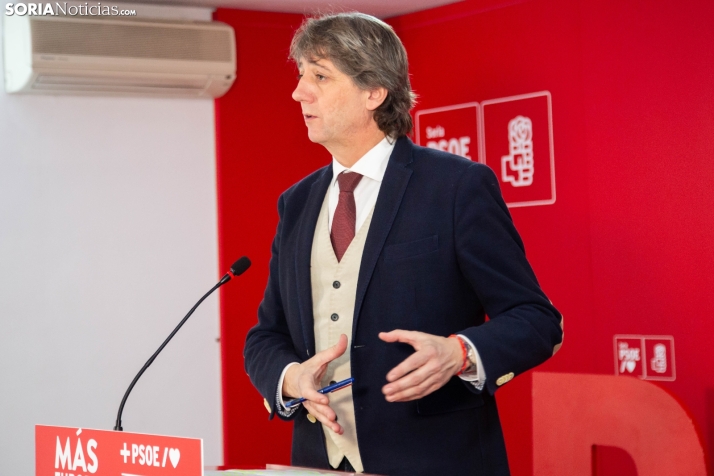 Carlos Martínez, líder del PSOE de Castilla y León