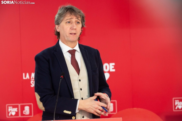 Carlos Martínez, líder del PSOE de Castilla y León