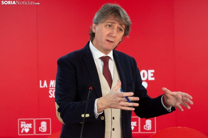 Carlos Martínez, líder del PSOE de Castilla y León