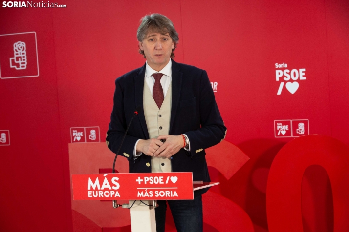 Carlos Martínez, líder del PSOE de Castilla y León