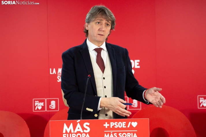 Carlos Martínez, líder del PSOE de Castilla y León