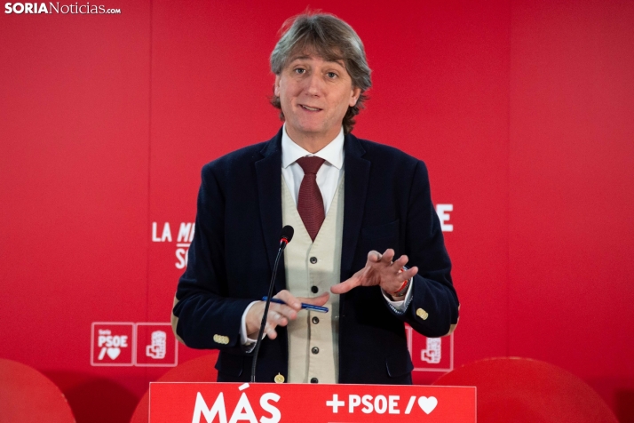 Carlos Martínez, líder del PSOE de Castilla y León