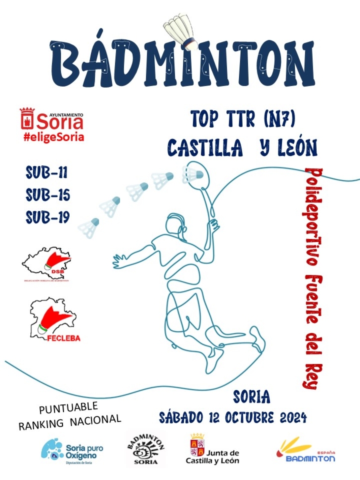 Este s&aacute;bado en la capital, prueba puntuable para el Nacional de b&aacute;dminton | Imagen 1