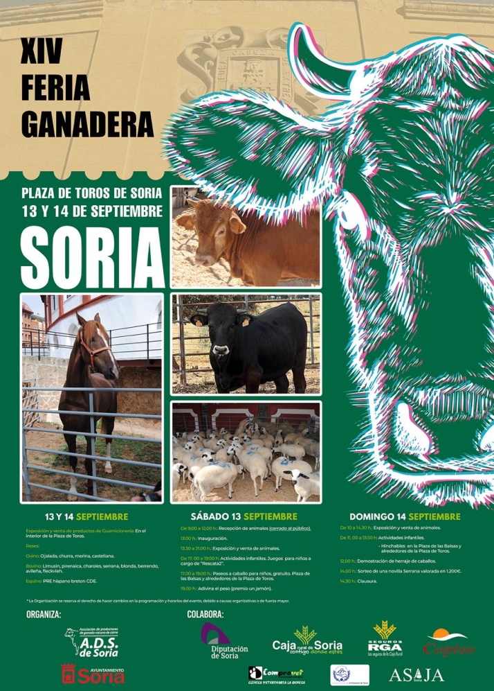 La XIV Feria Ganadera de Soria llega a la Plaza de Toros: Concursos, grandes premios y novedades | Imagen 1
