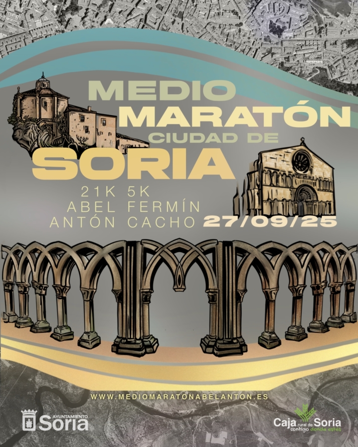 Abren las inscripciones para el Medio Marat&oacute;n Ciudad de Soria - Abel Ant&oacute;n  | Imagen 1