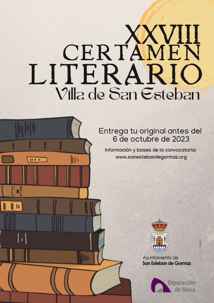 San Esteban de Gormaz convoca el XXVIII Certamen Literario 'Villa de San Esteban' | Imagen 1