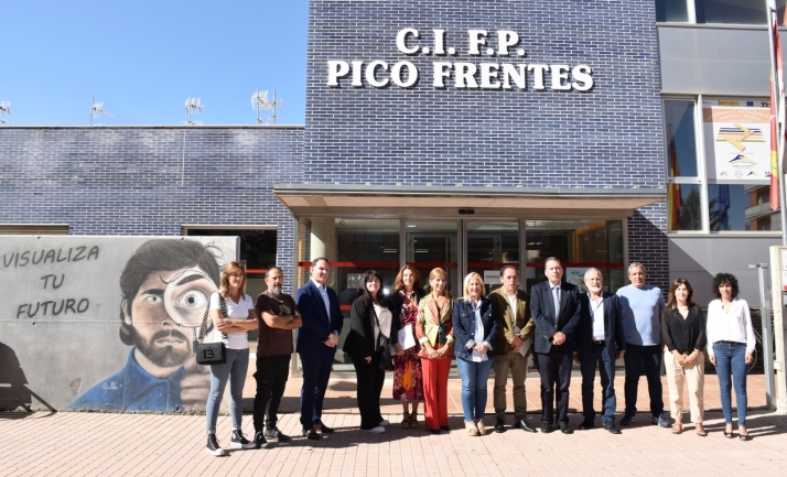El CIFP Pico Frentes ha acogido la reunión de la Comisión Ejecutiva del Plan Soria. /Jta.
