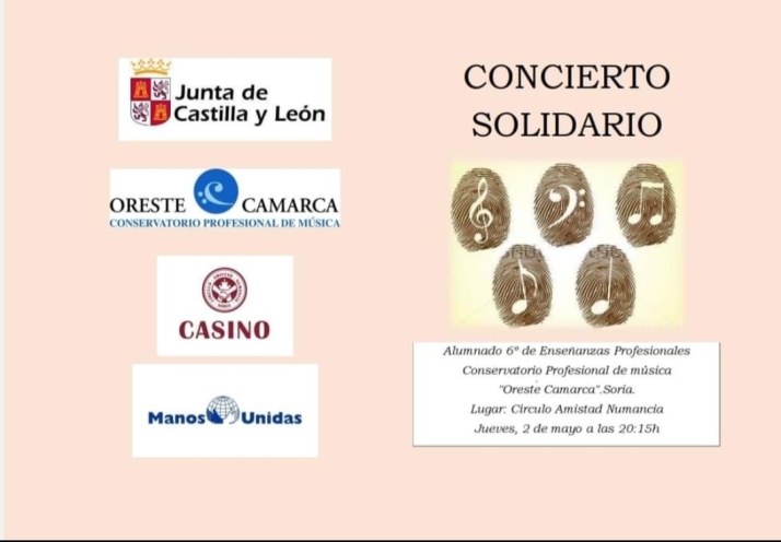 Esta tarde, concierto solidario de Manos Unidas en el Casino | Imagen 1