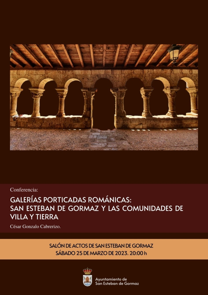 San Esteban pone en valor su arquitectura con una conferencia sobre las galer&iacute;as porticadas rom&aacute;nicas | Imagen 1