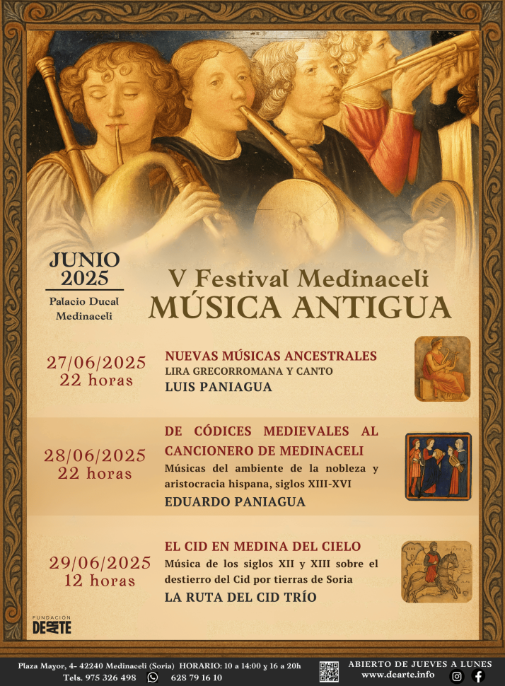 Llega una nueva edici&oacute;n del Festival M&uacute;sica Antigua en Medinaceli | Imagen 1