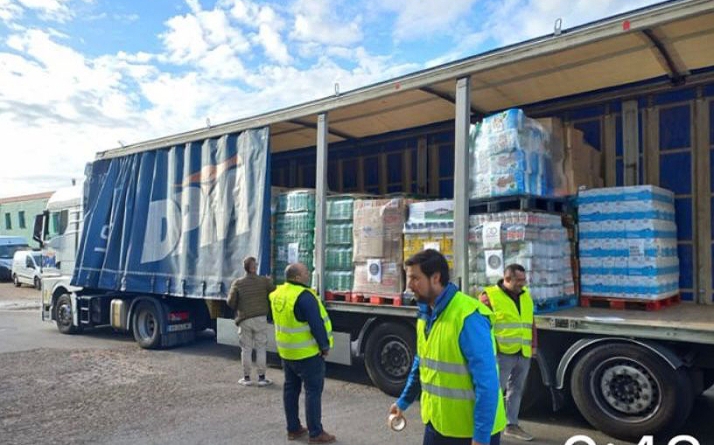 Llega el primer cami&oacute;n soriano de ayuda con productos de primera necesidad tras la DANA de Valencia | Imagen 1