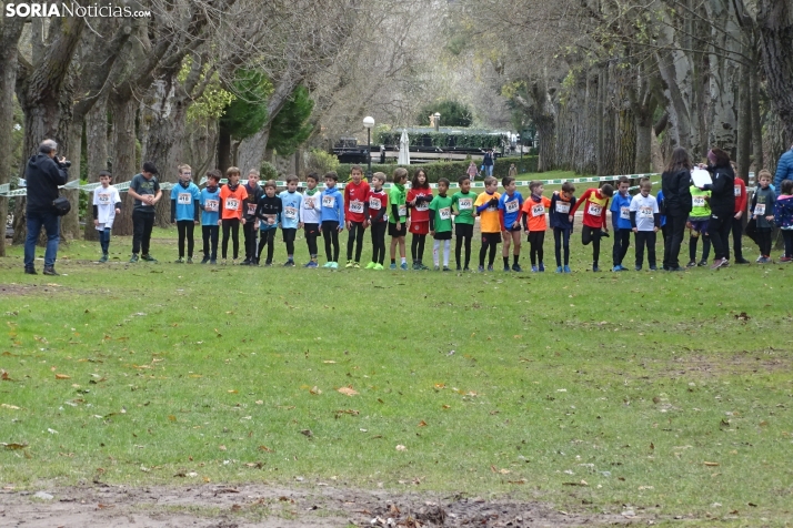 Una de las imágenes que deja el cross de esta mañana de domingo en la alameda de Cervantes. /PC