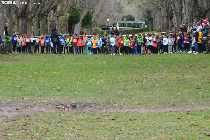 Una de las imágenes que deja el cross de esta mañana de domingo en la alameda de Cervantes. /PC