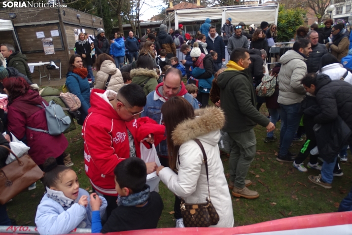 Una de las imágenes que deja el cross de esta mañana de domingo en la alameda de Cervantes. /PC