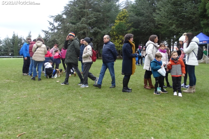 Una de las imágenes que deja el cross de esta mañana de domingo en la alameda de Cervantes. /PC